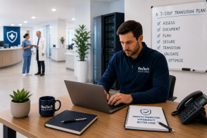 How Do You Switch Managed IT Providers? A 7-Step Transition Plan for Healthcare Practices