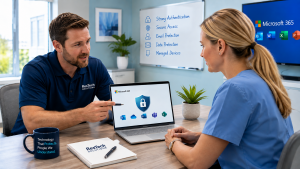 How Should Healthcare Practices Secure Microsoft 365? An 8-Step Security Framework