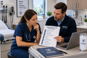 What Should a Healthcare Practice Ask Before Buying an AI Tool? 10 Questions to Ask the Vendor