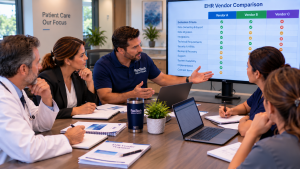 What Should a Healthcare Practice Ask an EHR Vendor Before Signing a Contract? 10 Technology Questions