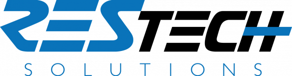 ResTech Logo Blue & Black